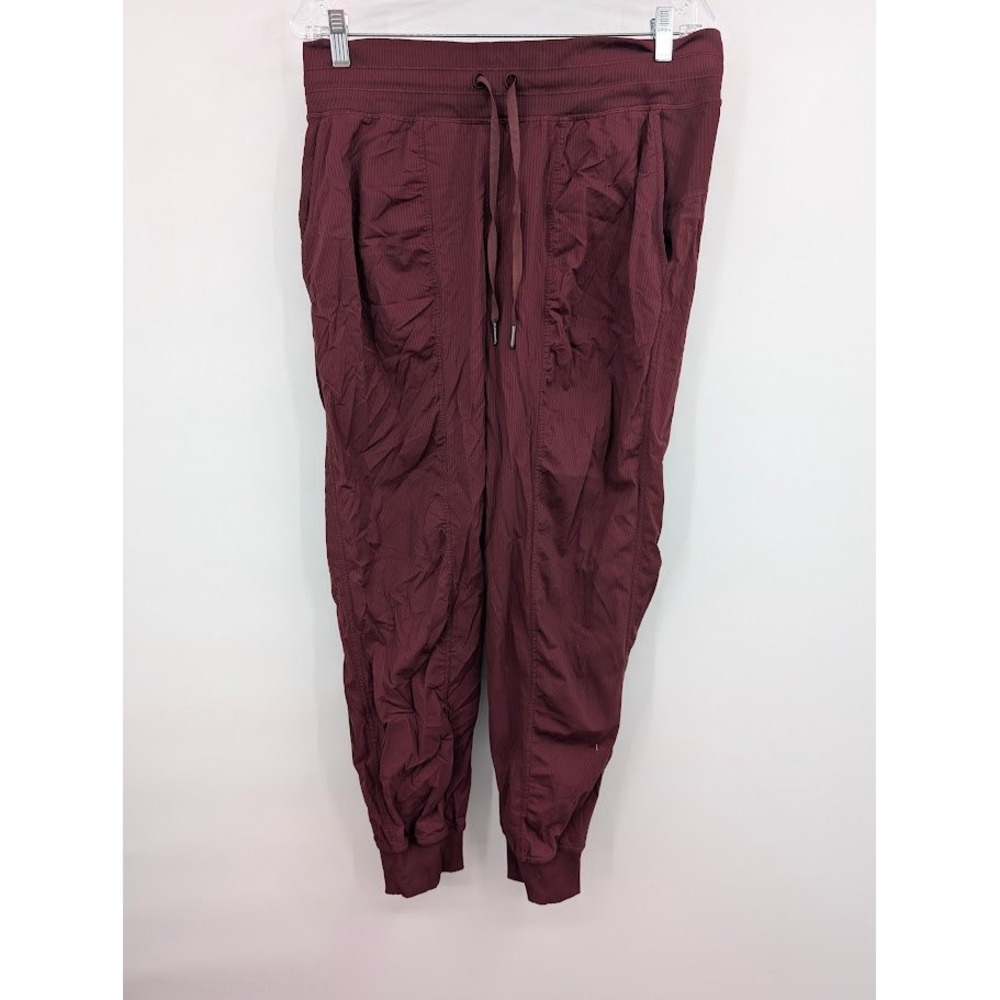 Lululemon Beyond the Studio Jogger Red Women's sz 10